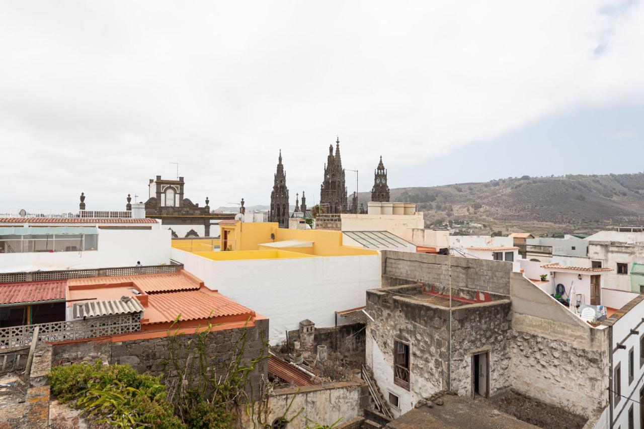Homeforguest New Duplex With Rooftop Next To Arucas Cathedral Exterior photo